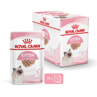 Hrana umeda pentru pisici, Royal Canin Kitten In Loaf Pouch, 12 x 85 g
