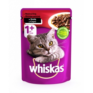 Hrana umeda pentru pisici, Whiskas, Vita in Sos, 100G