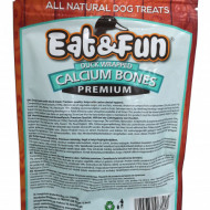 Recompense pentru caini, Eat&Fun, Duck Calcium Bones, 100 G