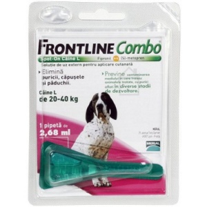 Antiparazitare Frontline Combo Caine L