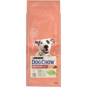 Hrana uscata pentru caini, Dog Chow, Sensitive Salmon, 14 kg
