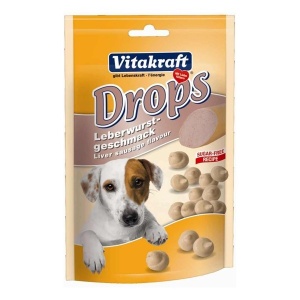 Recompensa pentru caini, Vitakraft, Drops Ciocolata, 200 G