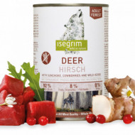 Hrana umeda pentru caini, Isegrim, Deer, 400 G
