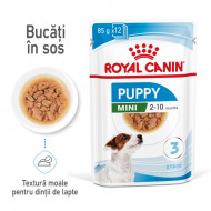 Hrana umeda pentru caini, Royal Canin, Mini Puppy, 85G