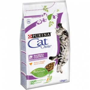 Hrana uscata pentru pisici, Cat Chow, Special Care Hairball, 1,5 Kg