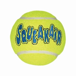 Jucarie pentru caini, Kong, Squeaker Tennis Ball XS - 3 Bucati
