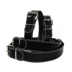 Zgarda pentru caine, Pet Expert, Clasic, 4 x 86 CM, Negru, NR.10