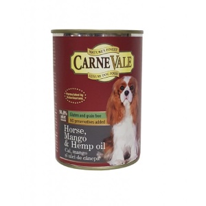 Hrana umeda pentru caini, Carnevale, Cal, Mango, Ulei Canepa, 400 G