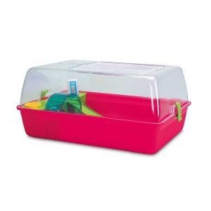 Cusca pentru rozatoare, Pet Expert, Hamster Fun, 55 CM, Fuchsia