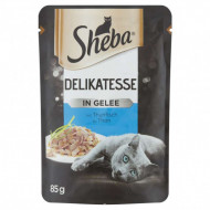 Hrana umeda pentru pisici, Sheba, Ton in Aspic, 85 G