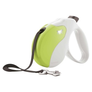 Lesa pentru caine, Ferplast, Amigo Tape, S, Alb/Verde