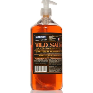 Ulei de somon salbatic Nutrivet, 250 ml