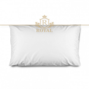 Protectie Perna Royal Home, Interlock , Impermeabila, 50 x 70 cm, Alb