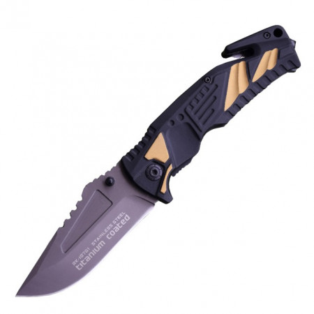 Cutit briceag special pentru pescari 21 cm, maner aluminiu