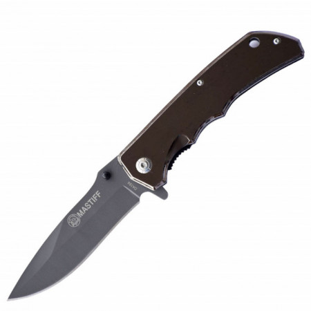 Cutit briceag Mastiff 22 cm, gri metalizat