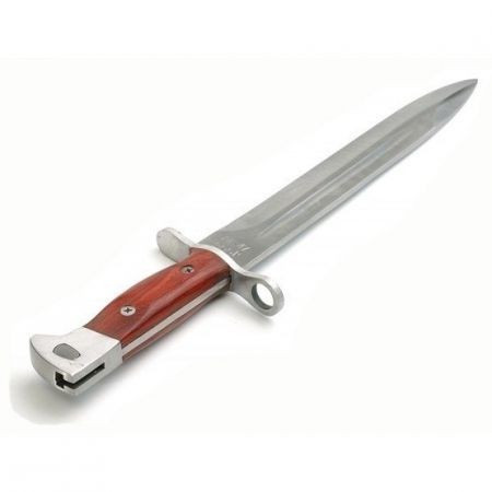 Pachet cutit baioneta inscriptionat AK-47 CCCP 34,5 cm cu teaca + prastie metalica de buzunar cu cauciuc natural, latex, rezistent