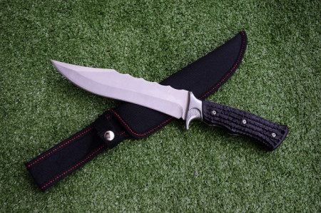 Cutit de vanatoare 32 cm, maner ergonomic, teaca inclusa