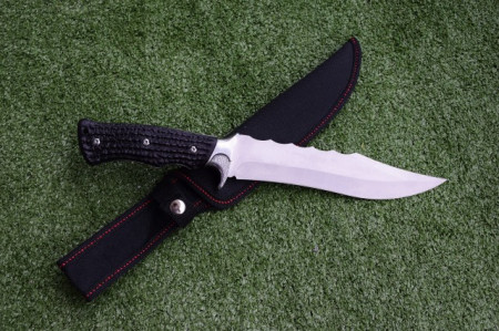 Cutit de vanatoare 32 cm, maner ergonomic, teaca inclusa