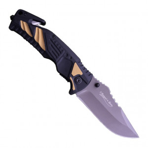Cutit briceag special pentru pescari 21 cm, maner aluminiu