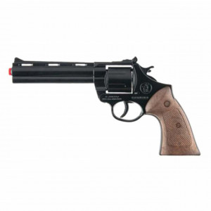 Pistol metalic Magnum 26 cm de 12 capse, Pufo