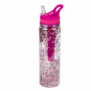 Sticla sport Pufo Sparkle pentru apa cu suport pentru gheata, 500 ml