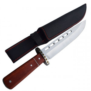 Cutit baioneta 38 cm, Full Tang + teaca, Pufo