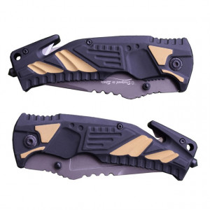 Cutit briceag special pentru pescari 21 cm, maner aluminiu