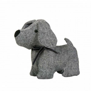 Mascota opritor usa textil Pufo, model Catelus simpatic