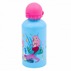 Sticla apa cu capac pentru copii, model Mica Sirena, 500 ml