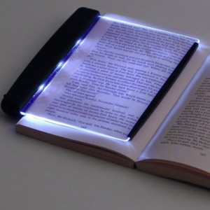 Lampa tip panou luminos Pufo cu LED, potrivit pentru cititul cartilor, 17 x 14,5 cm