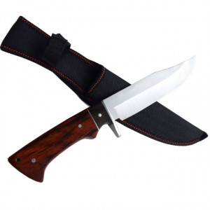 Cutit de vanatoare Full Tang 31 cm, teaca material textil