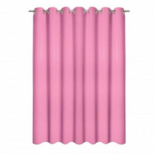 draperie roz simpla de camera