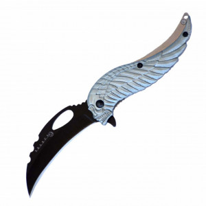 Cutit briceag de buzunar 18 cm Karambit Select Skull