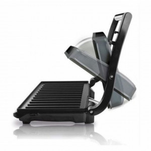 Sandwich-maker Grill & Toast DIGI 0.1 700 W, placi antiaderante grill, negru cu argintiu