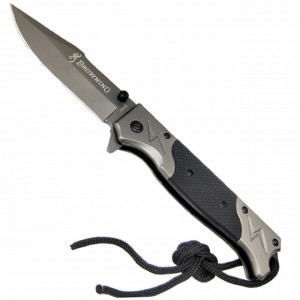 Cutit briceag tactic Browning 23 cm, model Navy Seals - Commander cu sistem de blocare lama, negru
