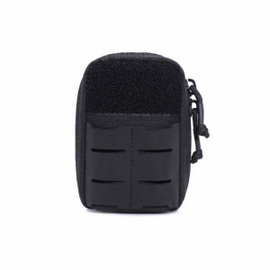 Mini borseta Pufo Army pentru curea, 13 x 9 cm, negru
