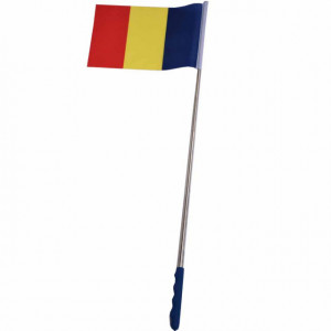 Stegulet drapel national Romania, extensibil, 60 cm