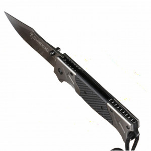 Cutit briceag tactic Browning 23 cm, model Navy Seals - Commander cu sistem de blocare lama, negru