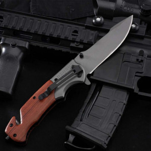 Cutit briceag Browning Elite 22.5 cm cu sistem taiat centura si cui pentru spart geamuri