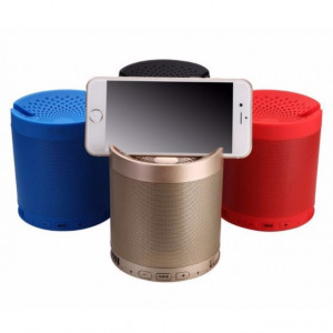 Boxa portabila Bluetooth Wireless, USB, TF Card, port auxiliar si suport pentru telefonul mobil, negru