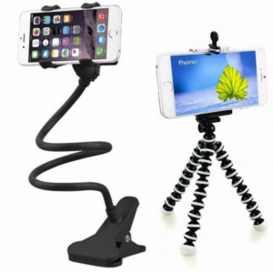 set suport telefon si trepied telefon