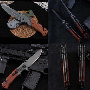 Cutit briceag Browning Elite 22.5 cm cu sistem taiat centura si cui pentru spart geamuri