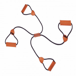 Extensor Pufo cu 4 manere pentru exercitii fitness sau aerobic, 70 cm