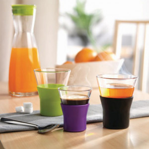 pahar termorezistent pentru cafea
