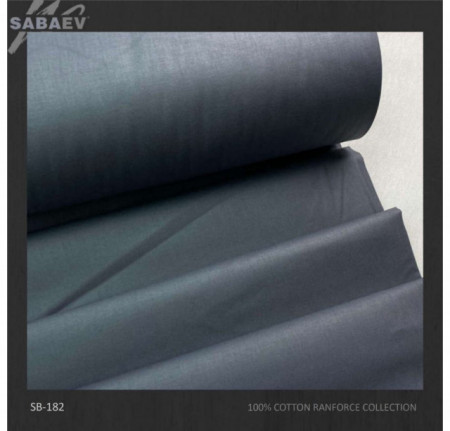 Bumbac ranforce imprimat UNI GRI IRON rola 30m/240cm