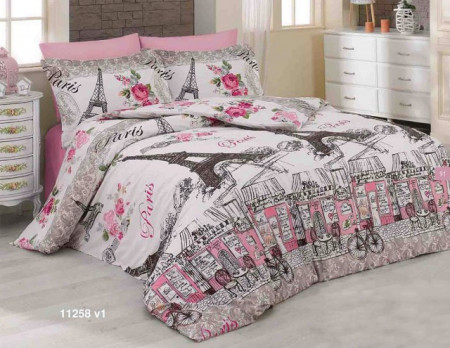 Lenjerie de pat matrimonial Premium Ranforce