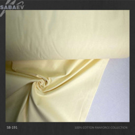 Bumbac ranforce imprimat UNI GALBEN PAI rola 30m/240cm