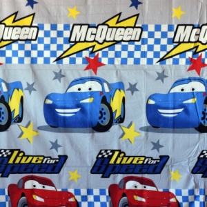 Bumbac ranforce imprimat pentru copii model Cars rola 40m/225cm