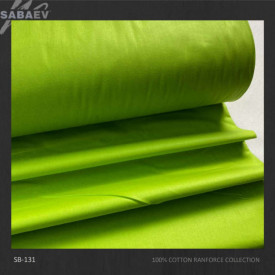 Bumbac ranforce imprimat UNI VERDE STRONG rola 30m/240cm
