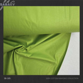 Bumbac ranforce imprimat UNI VERDE OLIVE rola 30m/240cm
